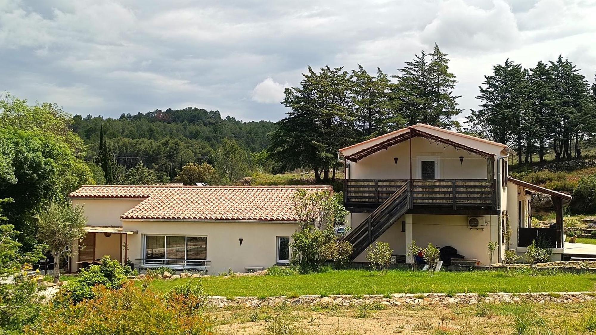 Villa Le Chant Des Pierres à Saint-Pierre-des-Champs Extérieur photo